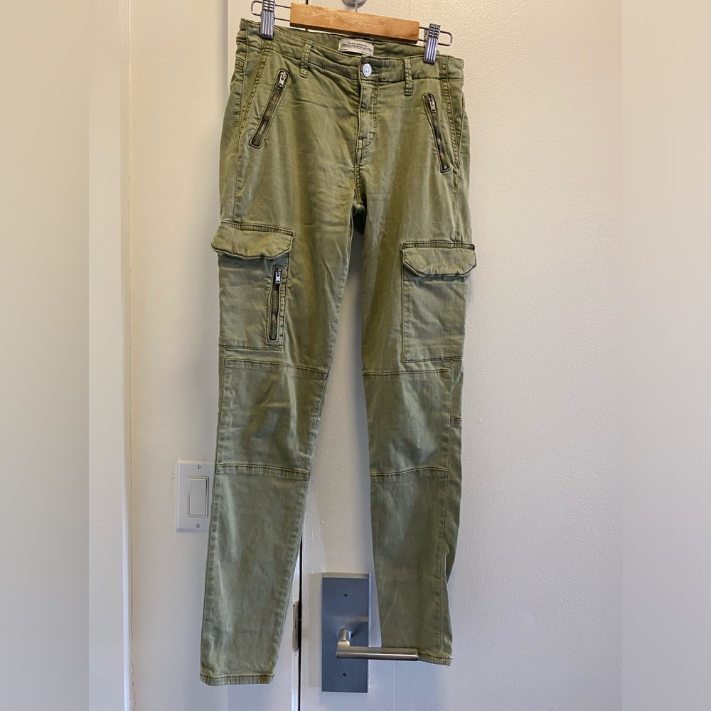 Zara Cargo Skinny Pants Woman